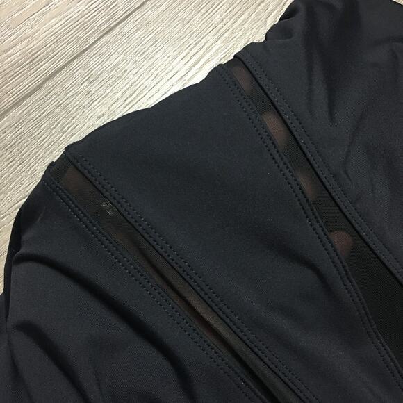 Lands' End Women's Dark Black One Piece Swimsuit size XXL NWT - Picture 5 of 10